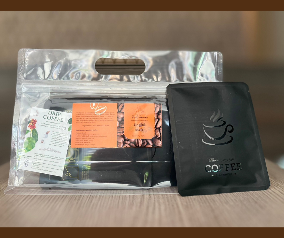 จริงใจ กาแฟดริปสำเร็จรูปแบบซอง - Image 3