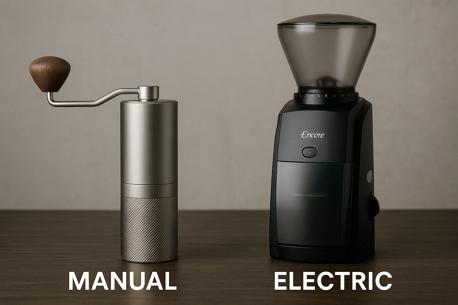 Manual vs Electric Coffee Grinder: Which One is Right for You?